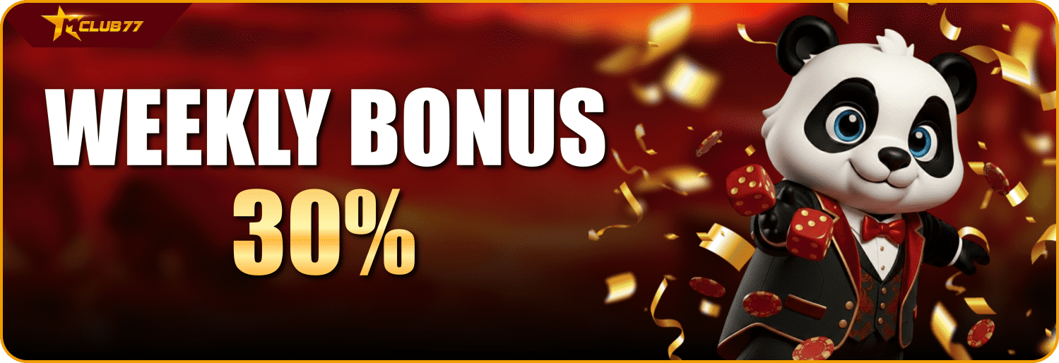 WEEKEND BONUS 30%